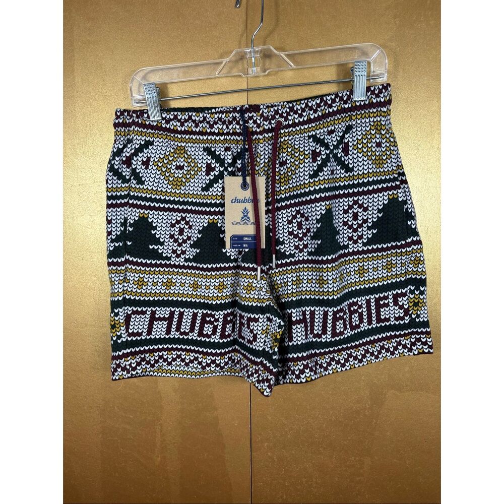 Chubbies log cabin mens shorts size S